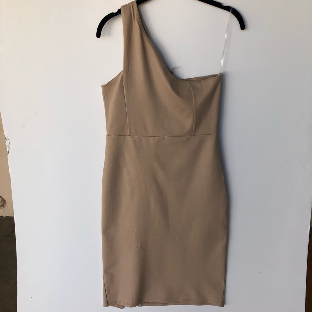 NWT Soprano One Shoulder Bodycon Stretch Dress - Picture 5 of 8